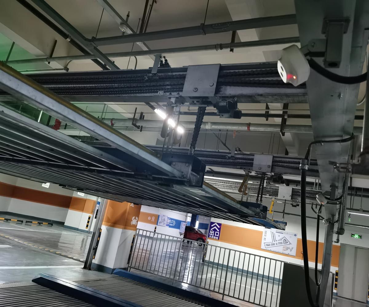 六層PSH升降橫移類立體停車設備